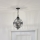 Kichler - Lámpara de exterior colgante en cadena HALLERON 3xE14/60W/230V IP44