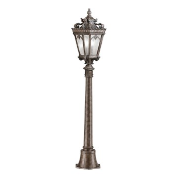 Kichler - Lámpara de exterior TOURNAI 1xE27/60W/230V IP44 bronce
