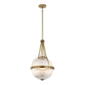 Kichler - Lámpara de techo con varilla ASTER 3xE14/60W/230V latón