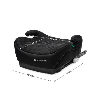 KINDERKRAFT - Alzador para coche I-BOOST 2 PRO i-Size 125–150 cm negro