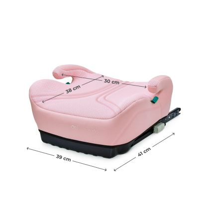 KINDERKRAFT - Asiento elevador para coche I-BOOST 2 PRO i-Size 125–150 cm rosa