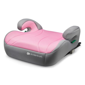 KINDERKRAFT - Asiento elevador para coche I-BOOST i-Tamaño 135-150 cm rosa