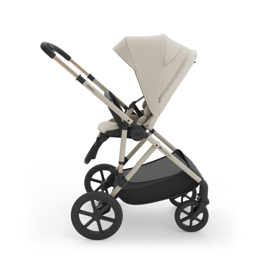 KINDERKRAFT - Carrito combinable 3 en 1 PRIME 3 Sand Dune
