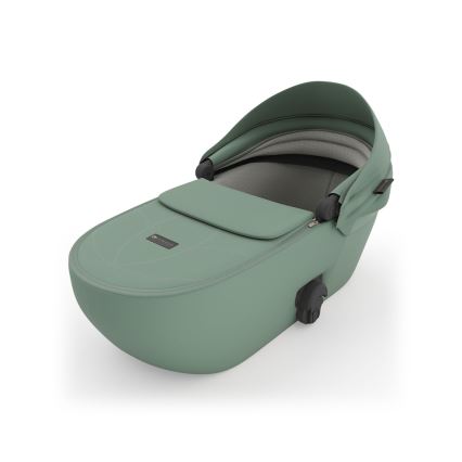 KINDERKRAFT - Cochecito combinable 3 en 1 PRIME 3 Verde oscuro