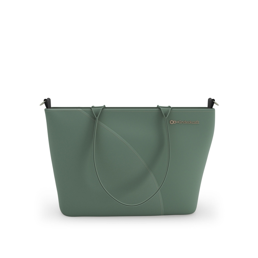 KINDERKRAFT - Cochecito combinable 3 en 1 PRIME 3 Verde oscuro