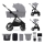 KINDERKRAFT - Cochecito combinado 2en1 NEA 2 Platinum gris