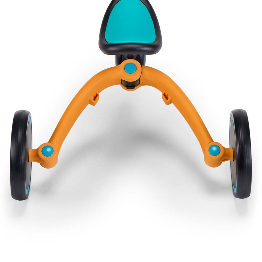 KINDERKRAFT - Correpasillos infantil 3 en 1 4TRIKE amarillo/turquesa