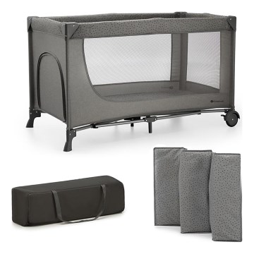 KINDERKRAFT - Cuna de viaje JOY 2 gris