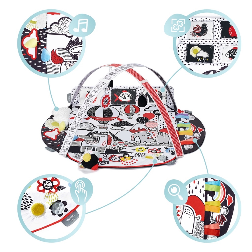 KINDERKRAFT - Manta de juego para niños 4SMART