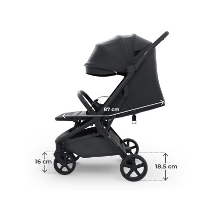 KINDERKRAFT SELECT - Cochecito deportivo NUBI 3 Negro medianoche