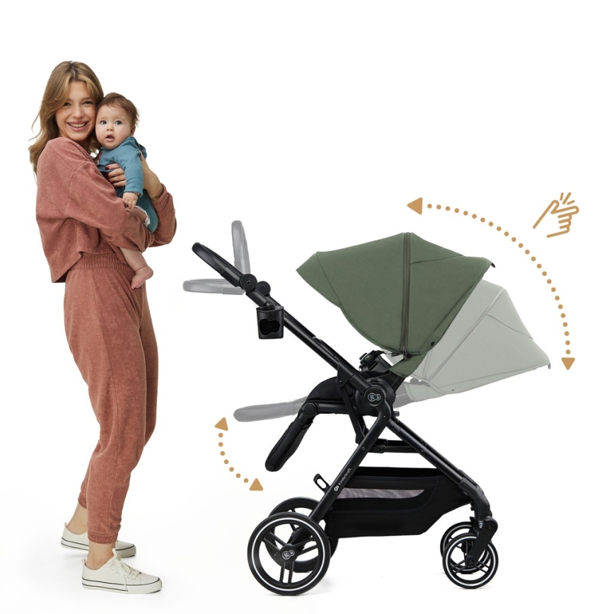 KINDERKRAFT SELECT - Cochecito deportivo YOXI Verde místico