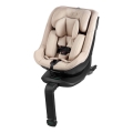 KINDERKRAFT - Silla de coche con base giratoria I-GUARD i-Size 40-105 cm beige