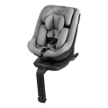 KINDERKRAFT - Silla de coche con base giratoria I-GUARD i-Size 40-105 cm, gris