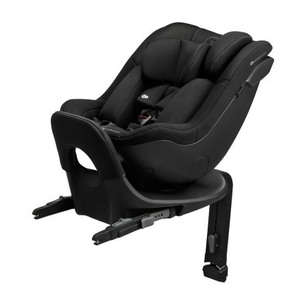 KINDERKRAFT - Silla de coche con base giratoria I-GUARD i-Size 40-105 cm negra