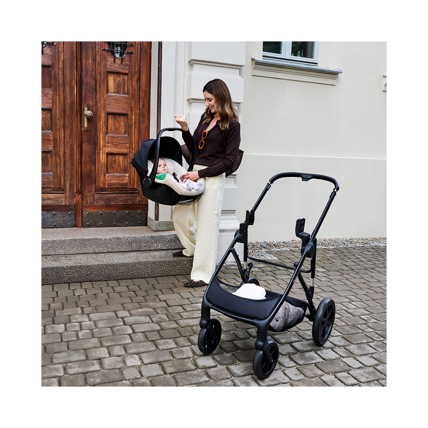 KINDERKRAFT - Silla de coche MINK PRO 2 40-87 cm (0-13 kg) beige
