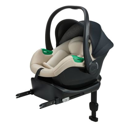 KINDERKRAFT - Silla de coche MINK PRO 2 40-87 cm (0-13 kg) beige