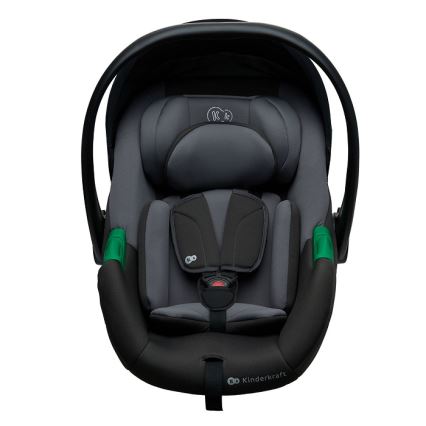 KINDERKRAFT - Silla de coche MINK PRO 2 40-87 cm (0-13 kg) gris