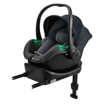 KINDERKRAFT - Silla de coche MINK PRO 2 40-87 cm (0-13 kg) gris