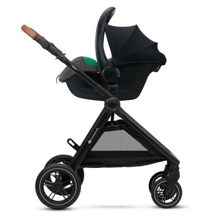 KINDERKRAFT - Silla de coche MINK PRO 2 40-87 cm (0-13 kg) gris