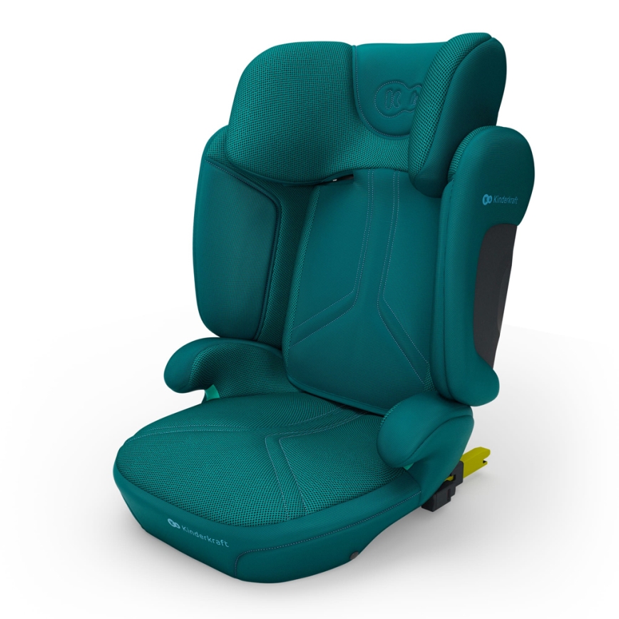 KINDERKRAFT - Silla de coche plegable XPAND 2 PRO 100-150 cm turquesa