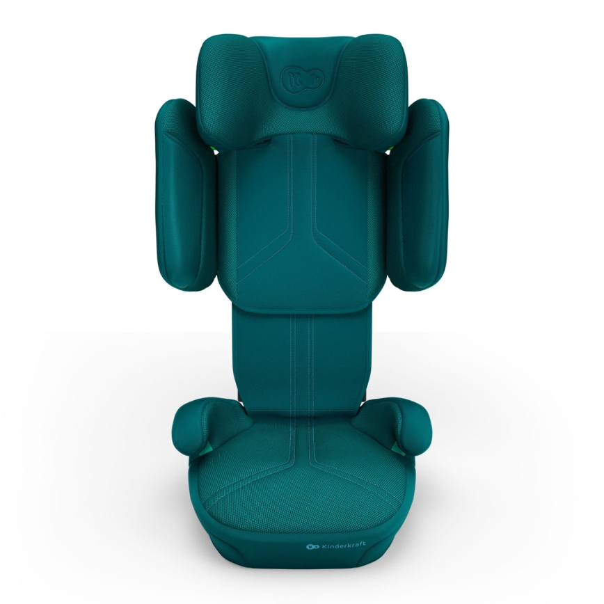 KINDERKRAFT - Silla de coche plegable XPAND 2 PRO 100-150 cm turquesa