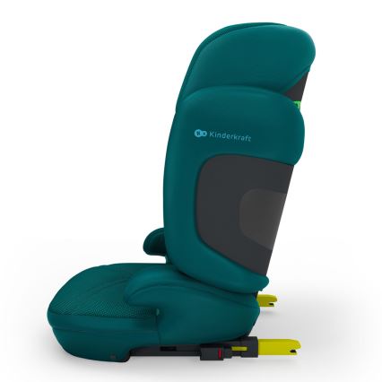KINDERKRAFT - Silla de coche plegable XPAND 2 PRO 100-150 cm turquesa