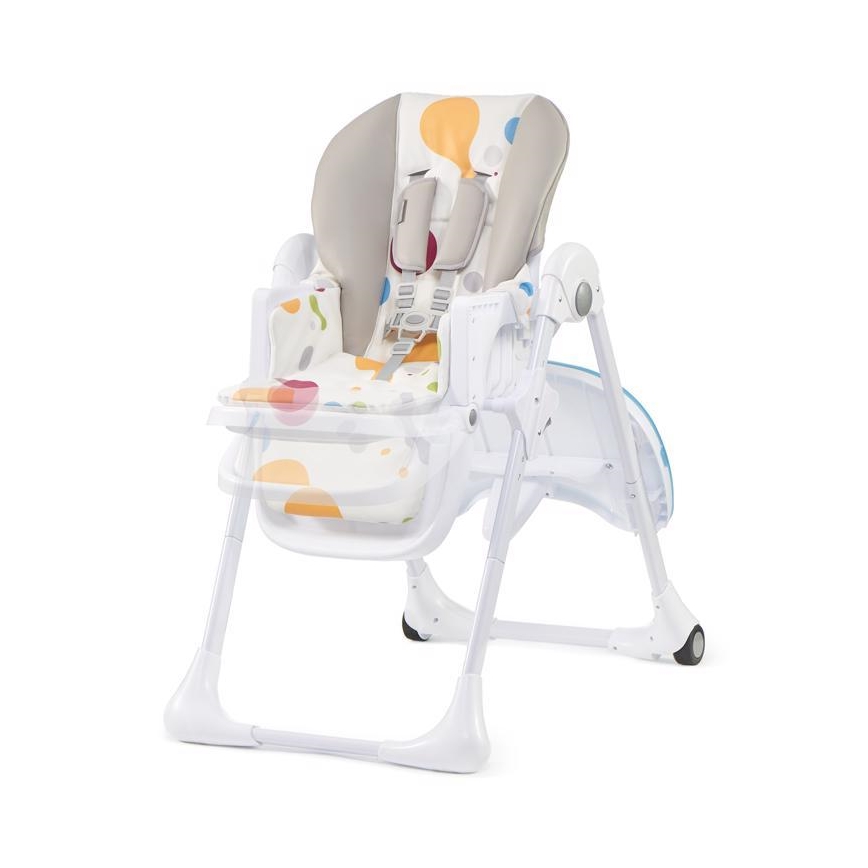 KINDERKRAFT - Silla de comedor para niños YUMMY beige/blanco