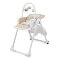 KINDERKRAFT - Trona 2 en 1 para niños TUMMIE beige