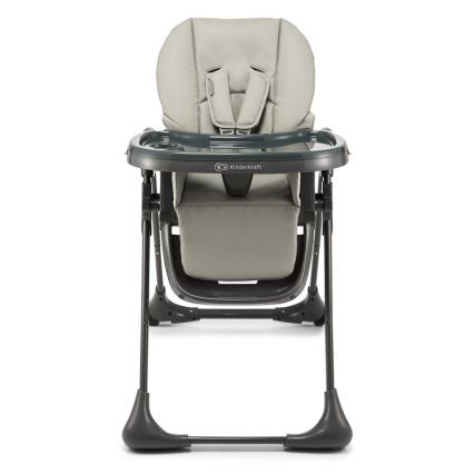 KINDERKRAFT - Trona infantil 2 en 1 TUMMIE gris