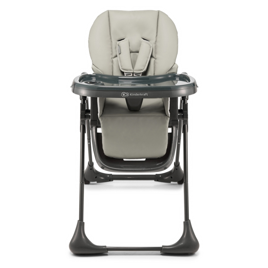 KINDERKRAFT - Trona infantil 2 en 1 TUMMIE gris
