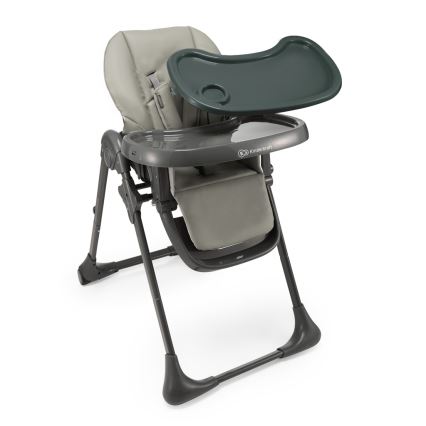 KINDERKRAFT - Trona infantil 2 en 1 TUMMIE gris