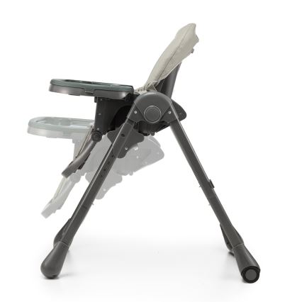KINDERKRAFT - Trona infantil 2 en 1 TUMMIE gris