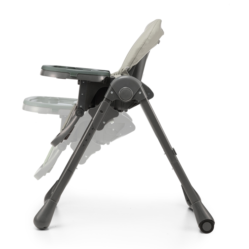 KINDERKRAFT - Trona infantil 2 en 1 TUMMIE gris
