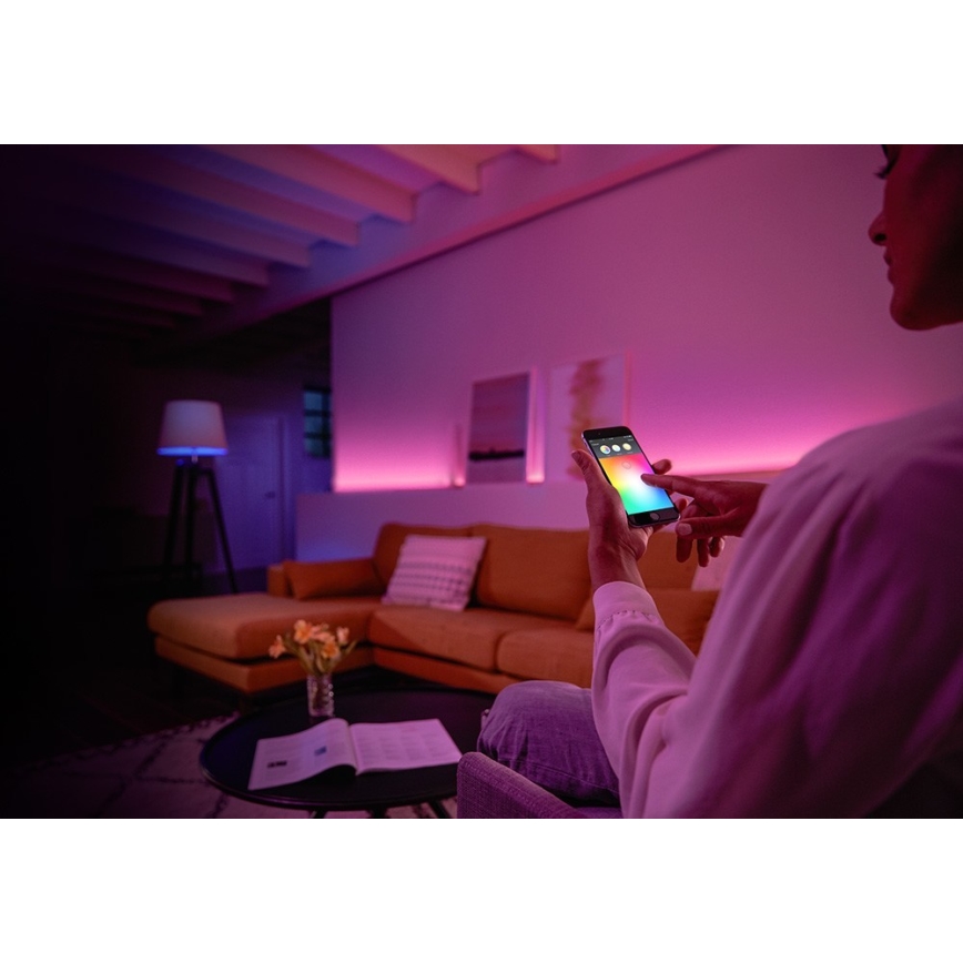 Kit básico Philips Hue WHITE AND COLOR AMBIANCE 2xE27/9W/230V 2000-6500K + Hue Bridge