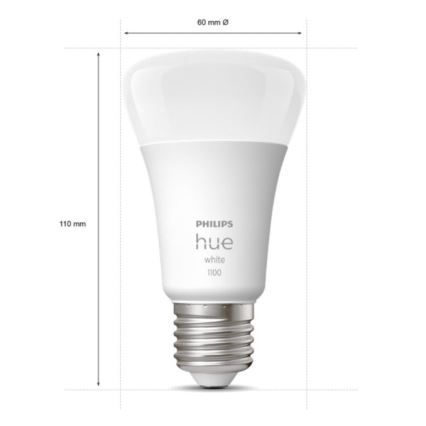 Kit básico Philips Hue WHITE 3xE27/9,5W 2700K + Hue Bridge e interruptor regulador