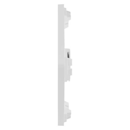 Pack de 3 paneles LED RGBIC+CCT regulables - kit de ampliación LED/1,8W/230V Wi-Fi Tuya
