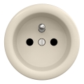 Kliklap - Enchufe doméstico retro sin marco 230V beige