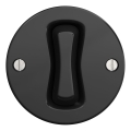 Kliklap - Interruptor de escalera vintage sin marco n° 6 negro