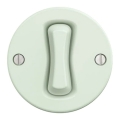 Kliklap - Interruptor retro para escalera sin marco, n.º 6, verde menta