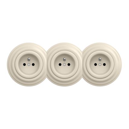 Kliklap - Marco retro central beige