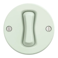 Kliklap - Retro interruptor unipolar sin marco n.º 1, verde menta