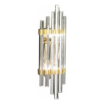 Kolarz 0342.62S.3 - Aplique ONTARIO 2xE14/40W/230V 31 cm 24K dorado