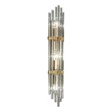 Kolarz 0342.63.3 - Aplique ONTARIO 3xE14/40W/230V 60 cm 24K dorado