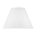 Kolarz 264.S03 - Pantalla para lámpara de mesa, lámpara de pie y aplique de pared HILTON E27 diá. 45 cm blanco