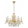 Kolarz 3234.88.3.KoT - Araña de cristal con cadena CARMEN, 8xE14/60W/230V, acabado en oro 24K