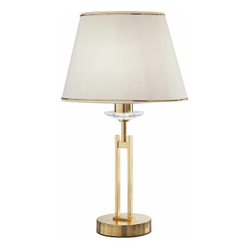 Kolarz 330.71.8C - Lámpara de mesa de cristal IMPERIAL 1xE27/60W/230V dorado/beige