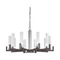 Kolarz 6009.81060 - Lámpara colgante en cadena RAGGIO 10xE14/25W/230V cromo mate