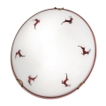 Kolarz 731.11.4.103-Plafón NONNA 1xE27/60W/230V pr.30cm ciervo rojo