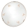 Kolarz 731.11.4.150 - Aplique de pared NONNA 1xE27/60W/230V Ø 30 cm, diseño en asta de ciervo, acabado en oro rosa