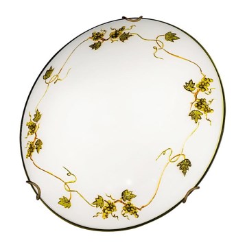 Kolarz 731.13.4.110 - Plafón NONNA 3xE27/60W/230V diá. 50 cm uvas